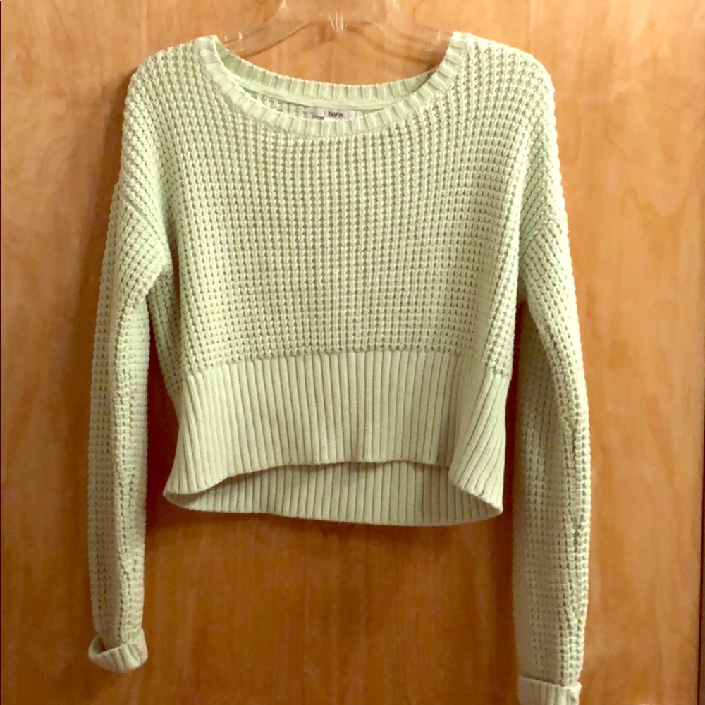 Minty sweater!